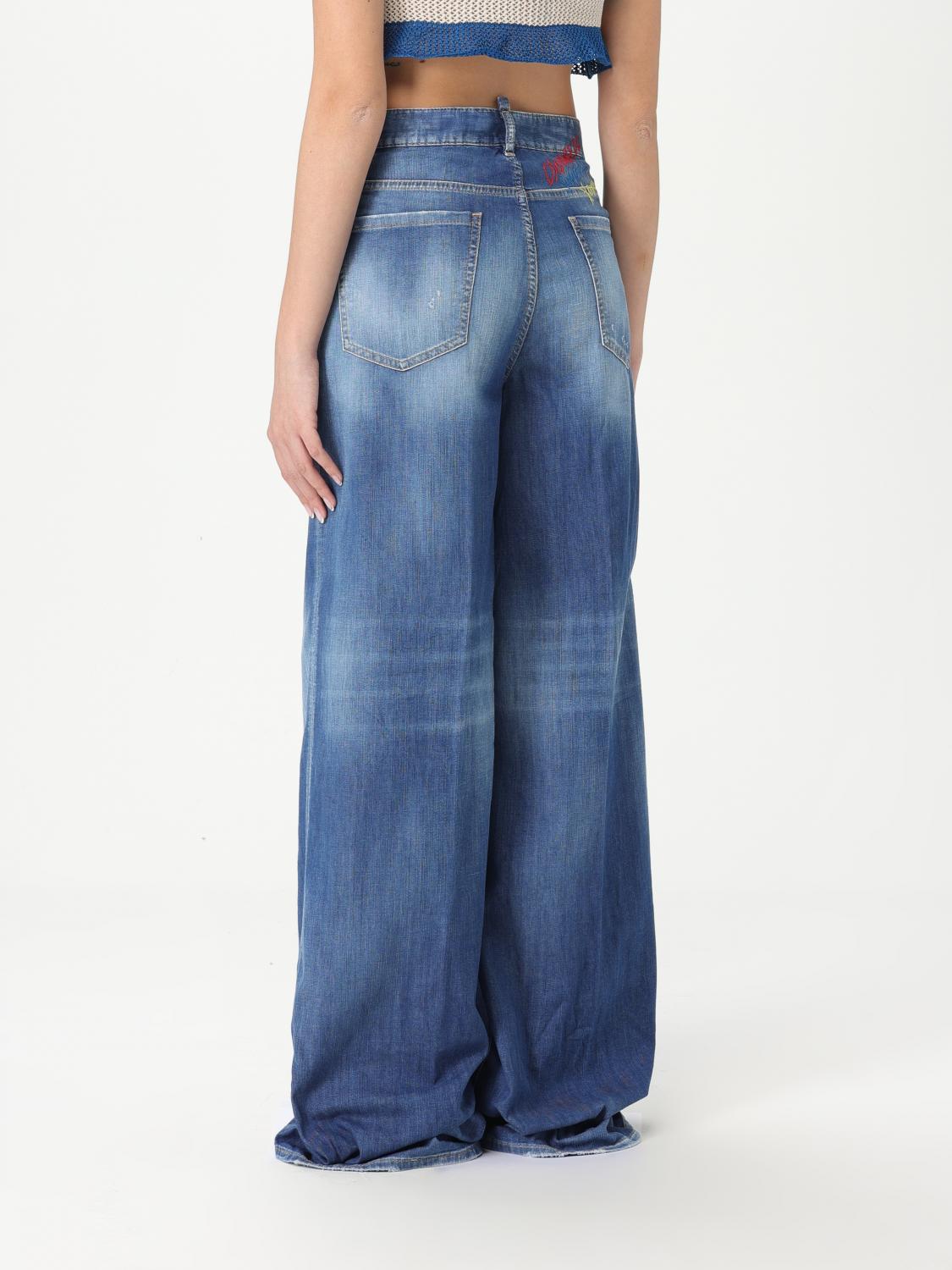 DSQUARED2 VAQUEROS: Vaquero mujer Dsquared2, Denim - Img 3