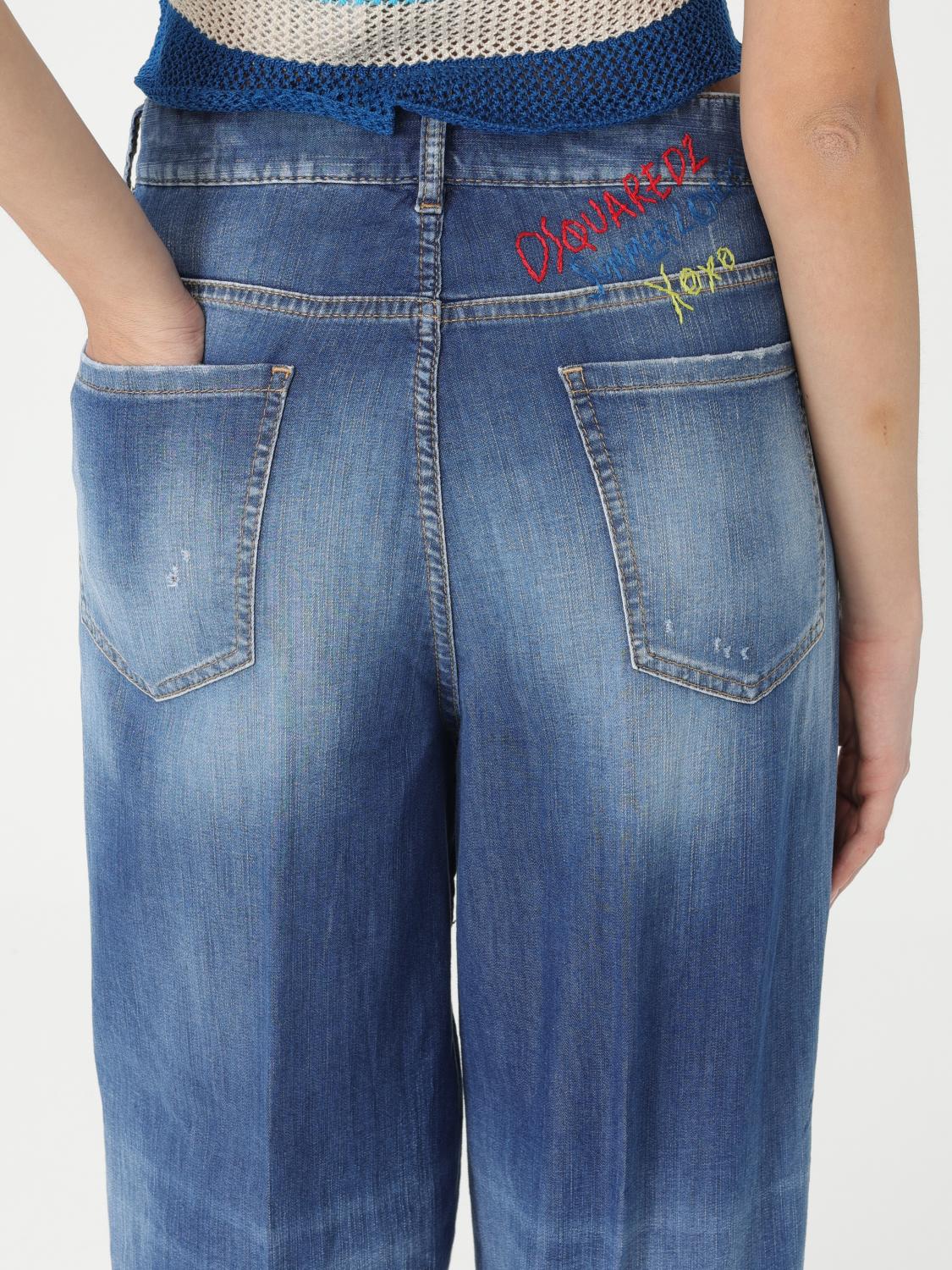 DSQUARED2 VAQUEROS: Vaquero mujer Dsquared2, Denim - Img 4