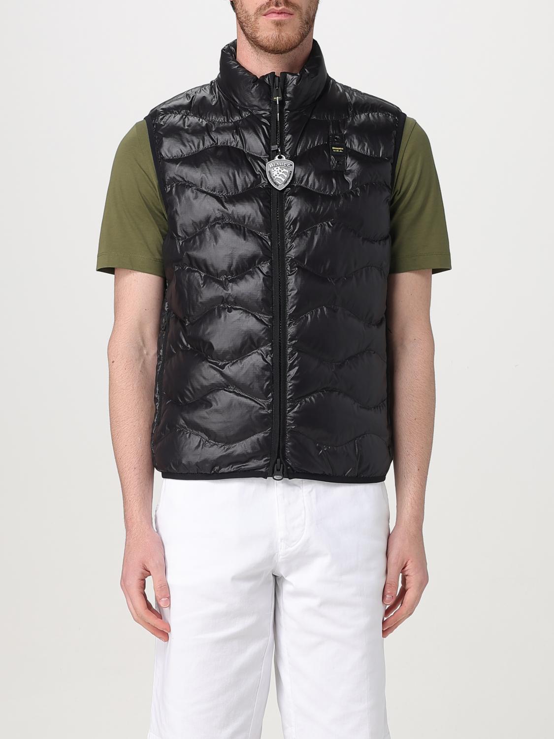 BLAUER SUIT VEST: Jacket men Blauer, Black - Img 1