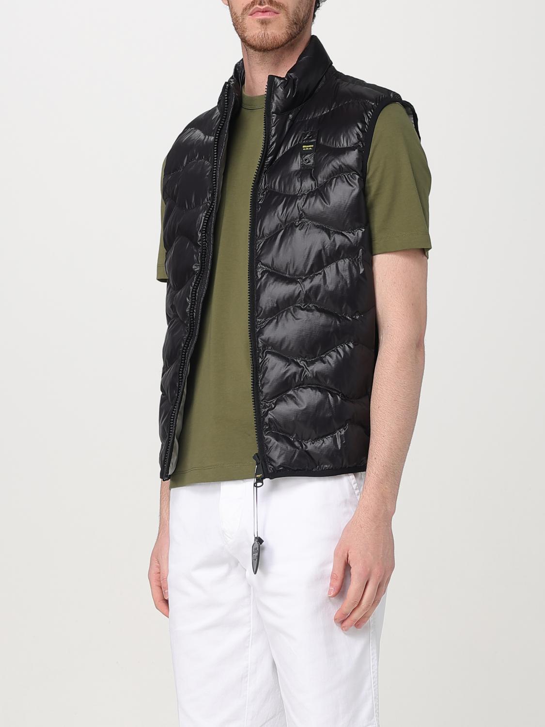 BLAUER SUIT VEST: Jacket men Blauer, Black - Img 3