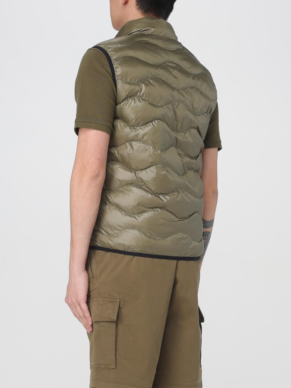 BLAUER SUIT VEST: Jacket men Blauer, Green - Img 2