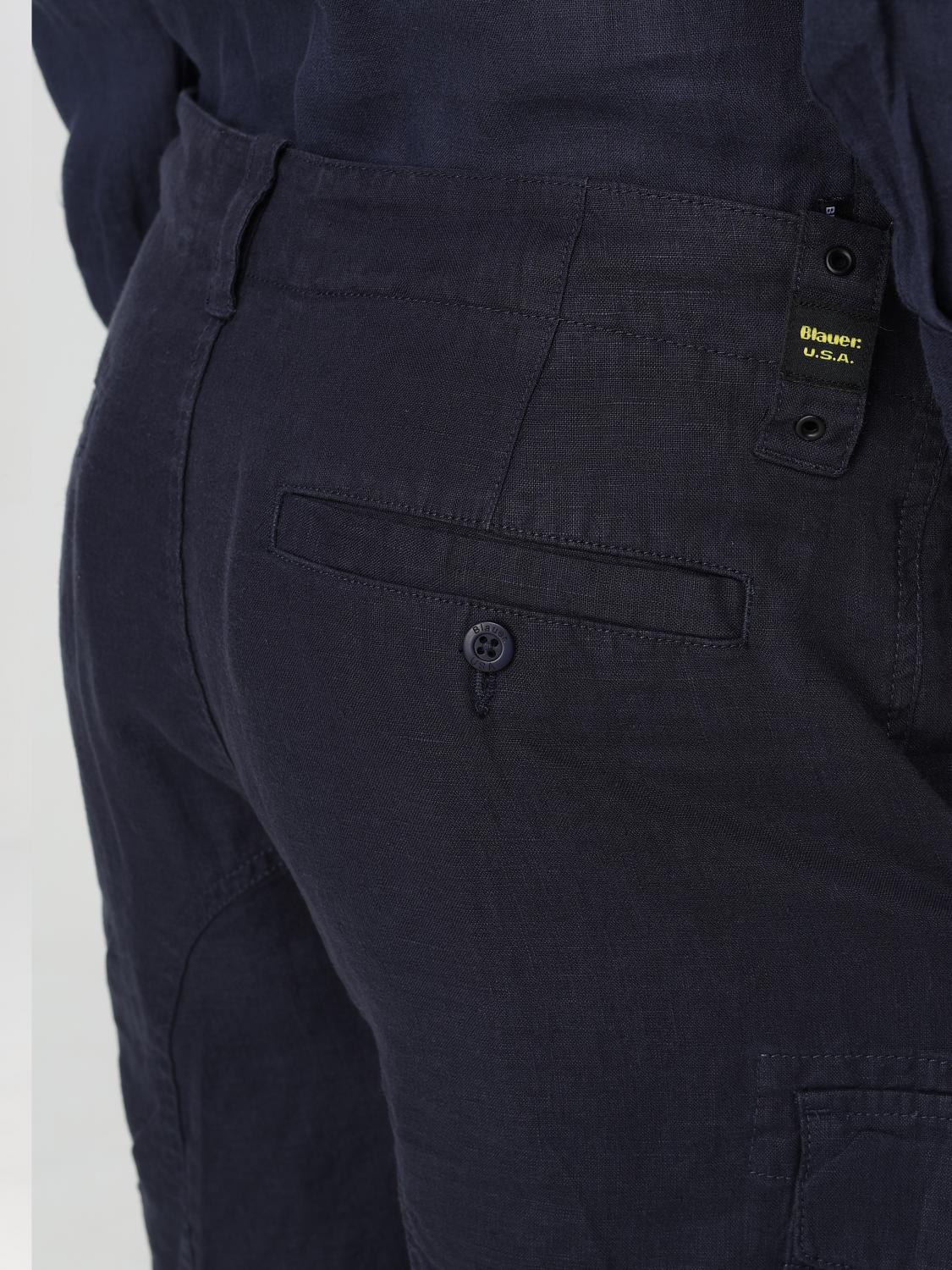 BLAUER ショートパンツ: ショートパンツ メンズ Blauer, ブルー - Img 3