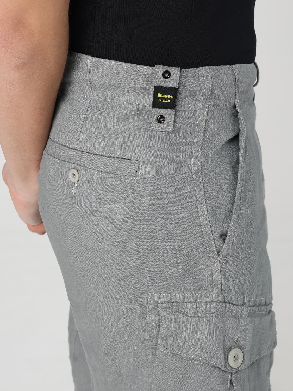 BLAUER ショートパンツ: ショートパンツ メンズ Blauer, グレー - Img 3