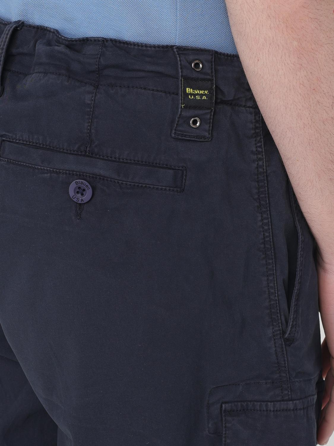 BLAUER SHORTS: Short men Blauer, Blue - Img 3