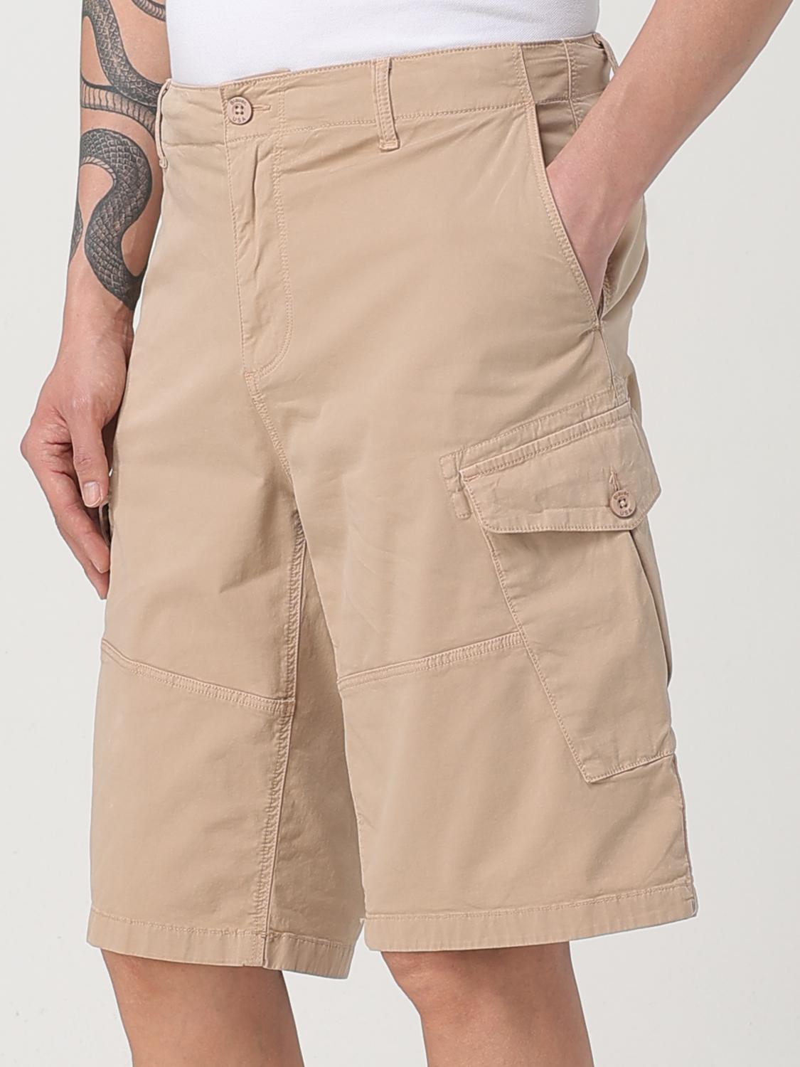 BLAUER SHORTS: Short men Blauer, Beige - Img 3