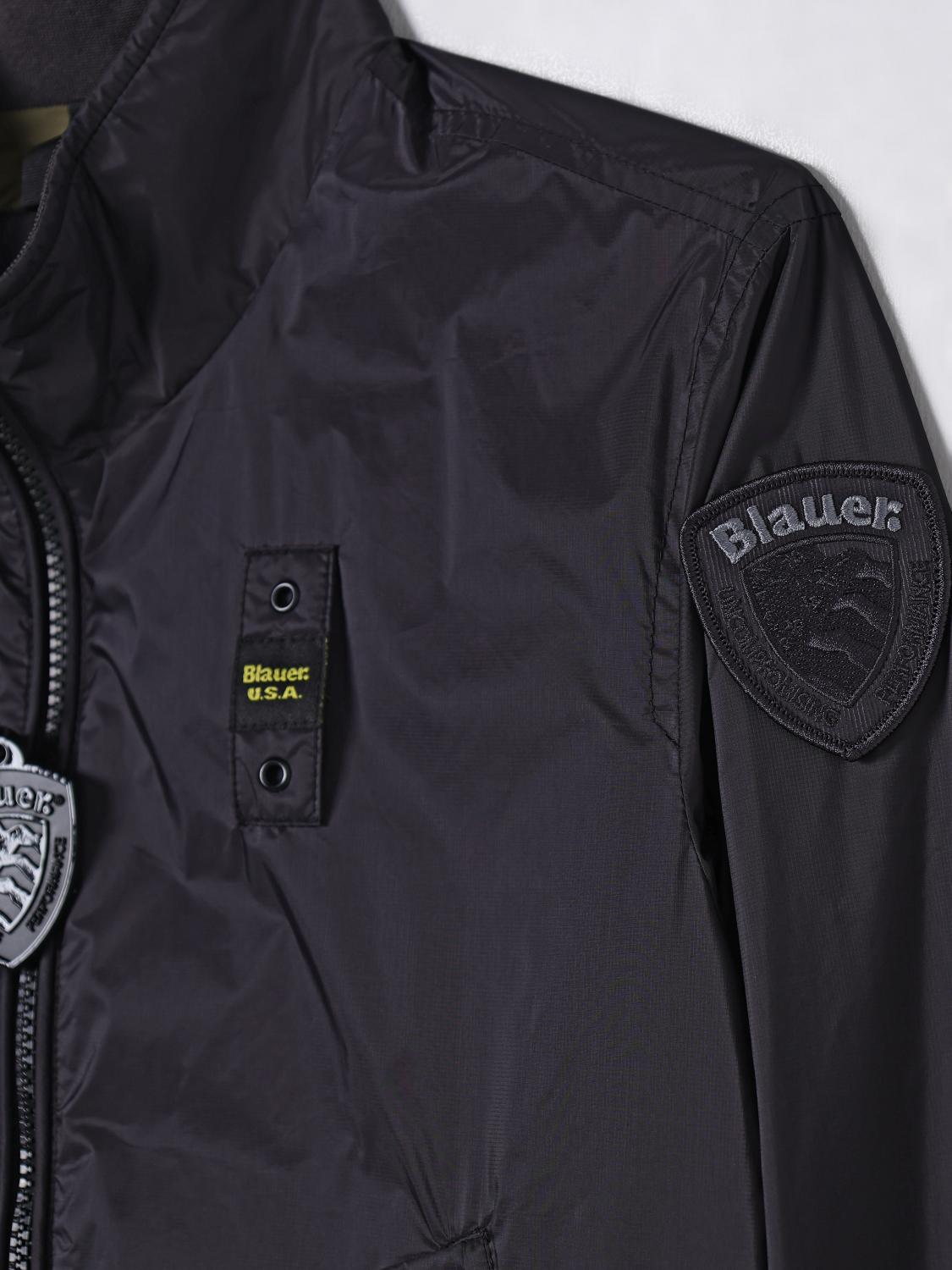 BLAUER GIACCA: Giacca in poliestere Blauer, Nero - Img 3