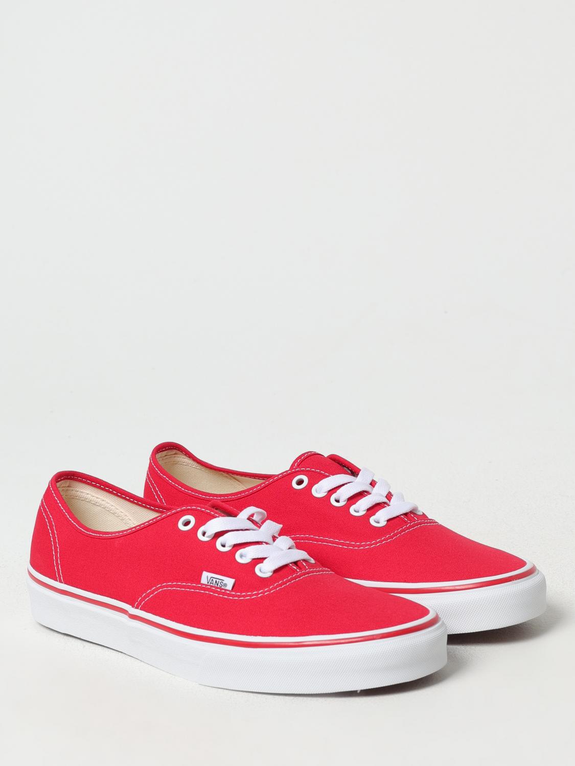 VANS BASKETS: Baskets homme Vans, Rouge - Img 2