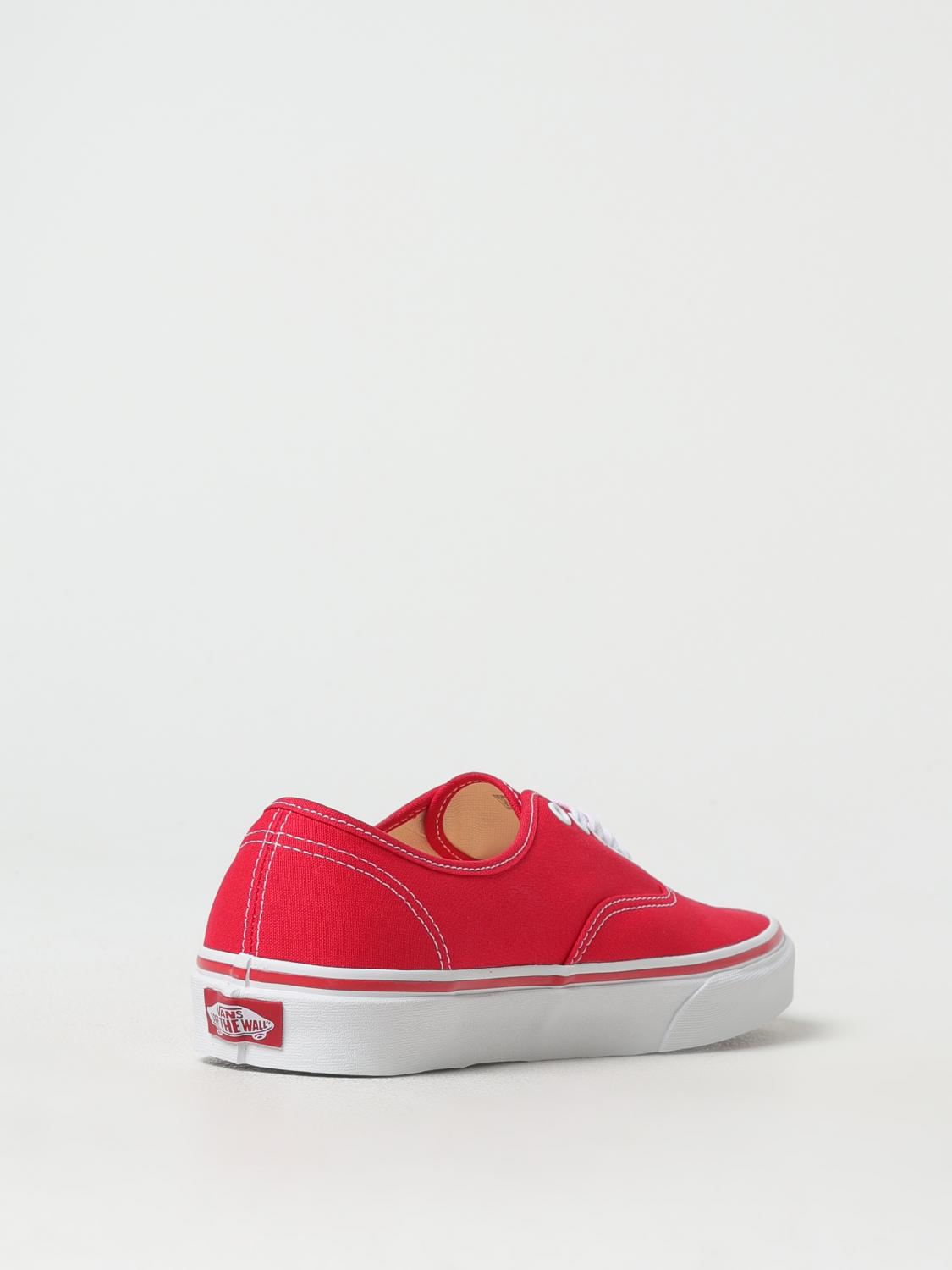 VANS BASKETS: Baskets homme Vans, Rouge - Img 3