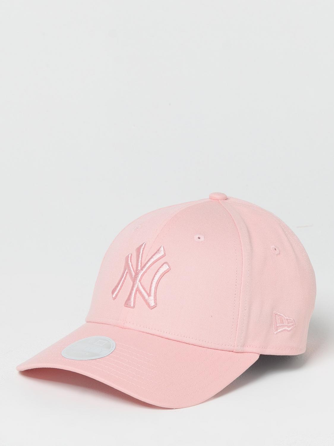 NEW ERA CAPPELLO: Cappello New York Yankees New Era in cotone , Rosa - Img 1
