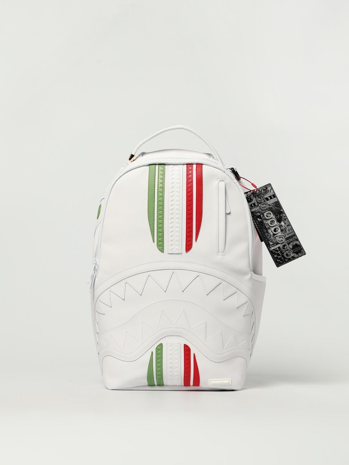 SPRAYGROUND BACKPACK: Bags men Sprayground, White - Img 1