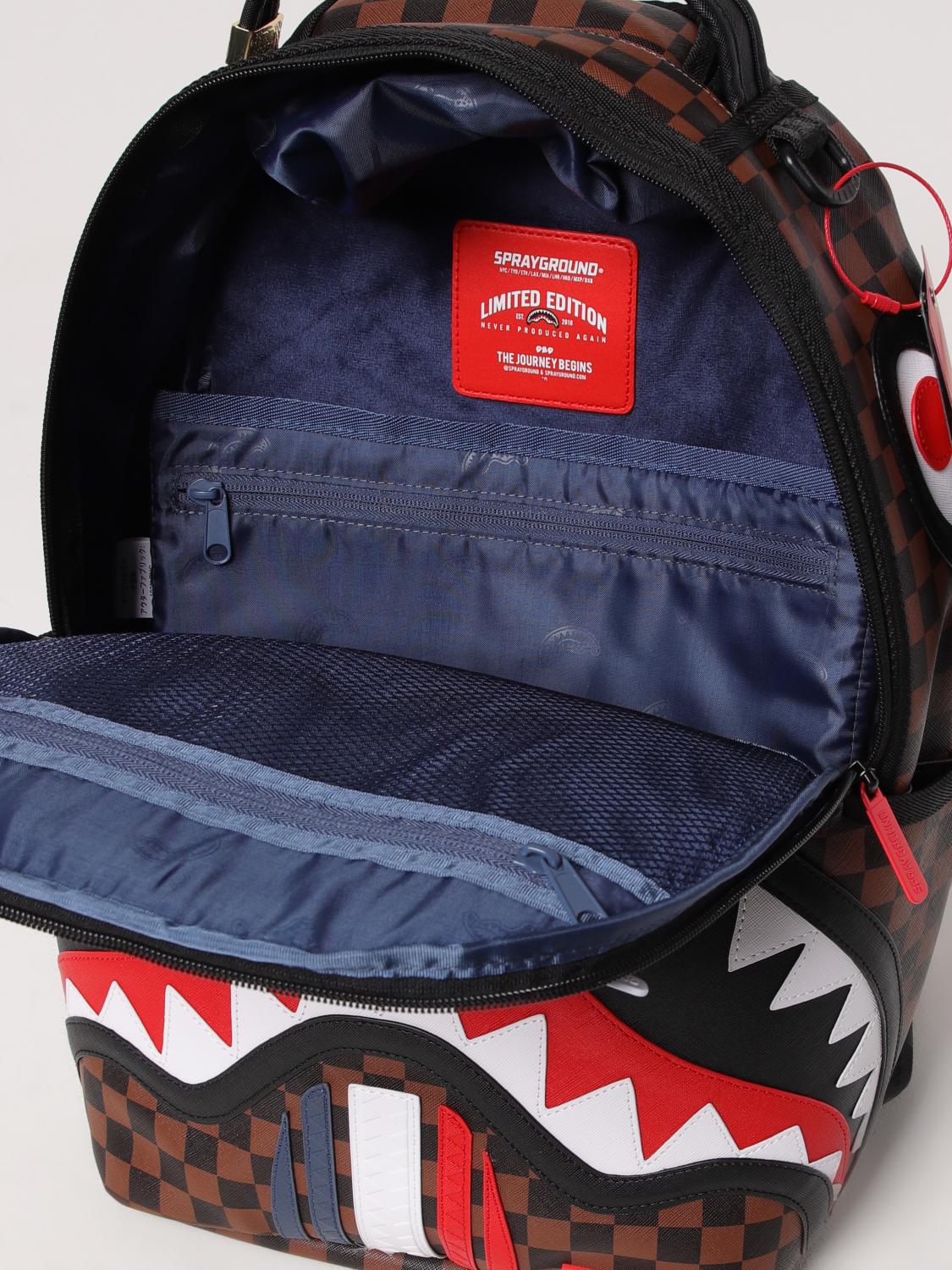 SPRAYGROUND BACKPACK: Bags men Sprayground, Brown - Img 4