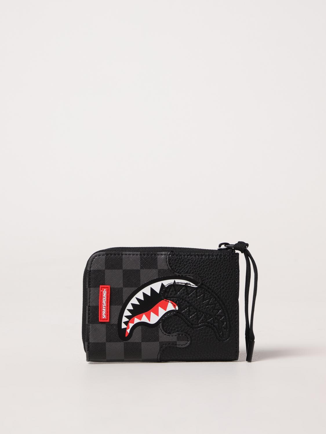 SPRAYGROUND WALLET: Wallet men Sprayground, Grey - Img 1