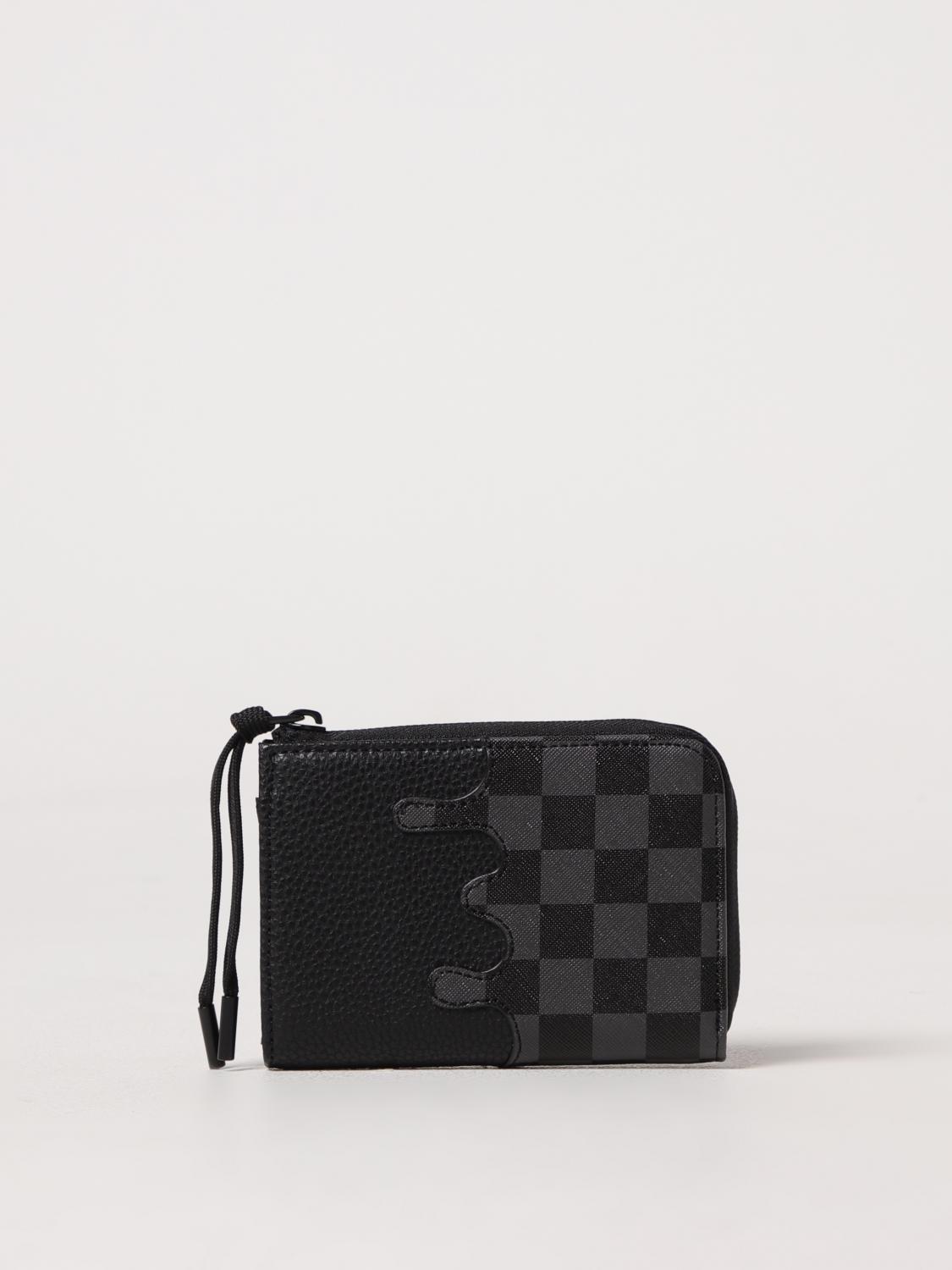 SPRAYGROUND WALLET: Wallet men Sprayground, Grey - Img 3