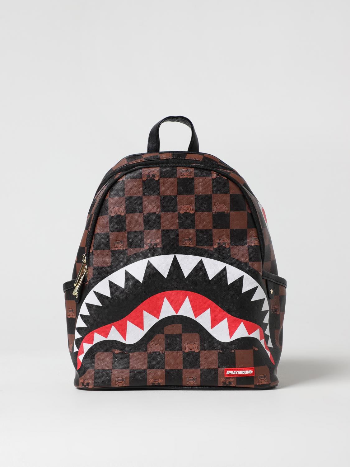 SPRAYGROUND BACKPACK: Bags men Sprayground, Brown - Img 1