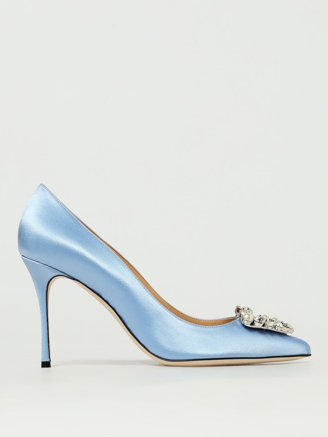Sergio Rossi Shoes woman - Sky Blue | B09780MTEZ02 | GIGLIO.COM