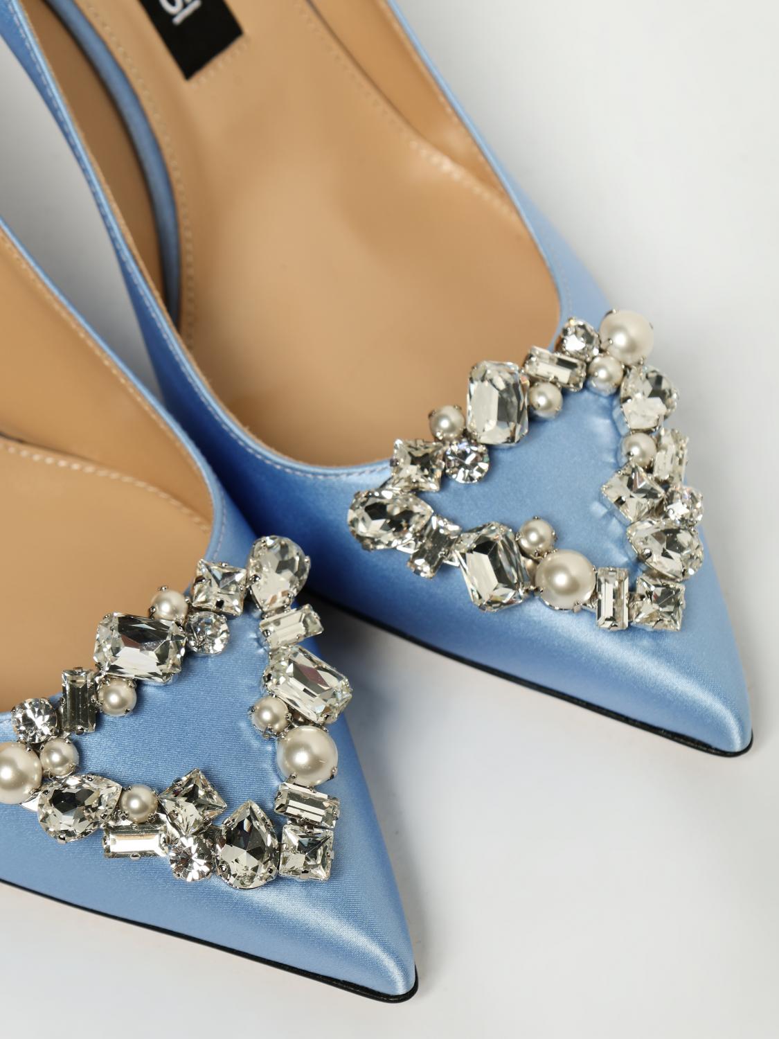 Sergio Rossi Shoes woman - Sky Blue | B09780MTEZ02 | GIGLIO.COM