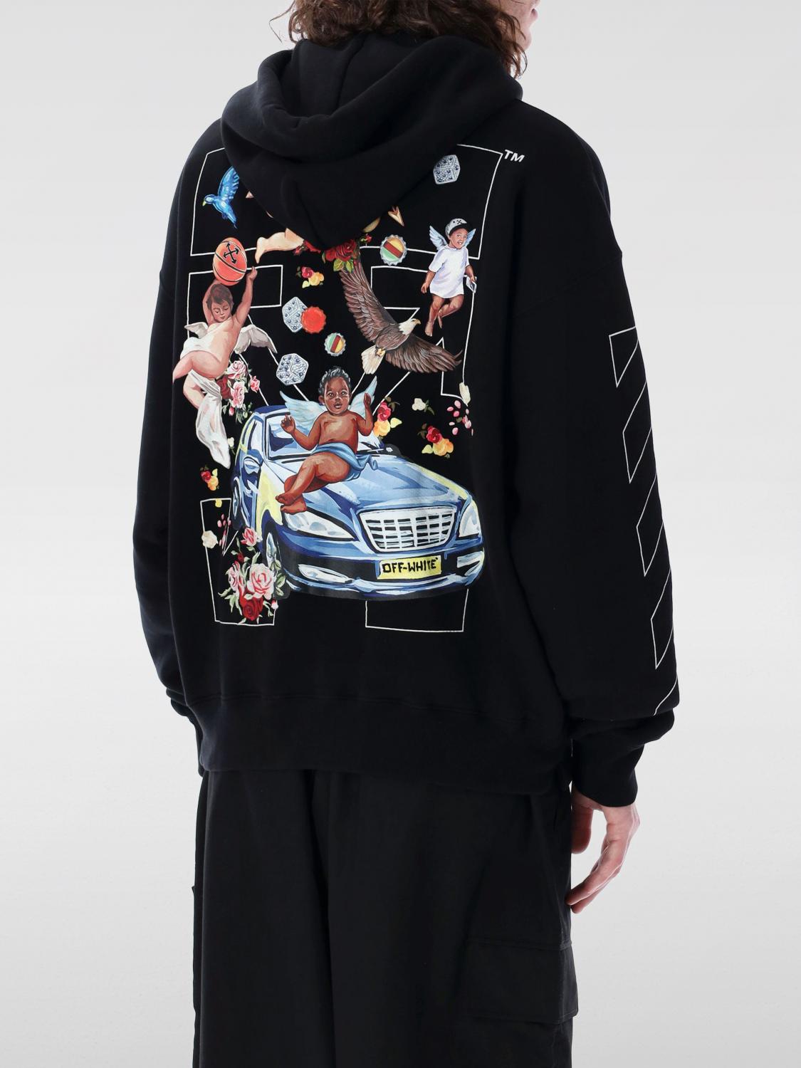 OFF-WHITE SUDADERA: Sudadera hombre Off-white, Negro - Img 2