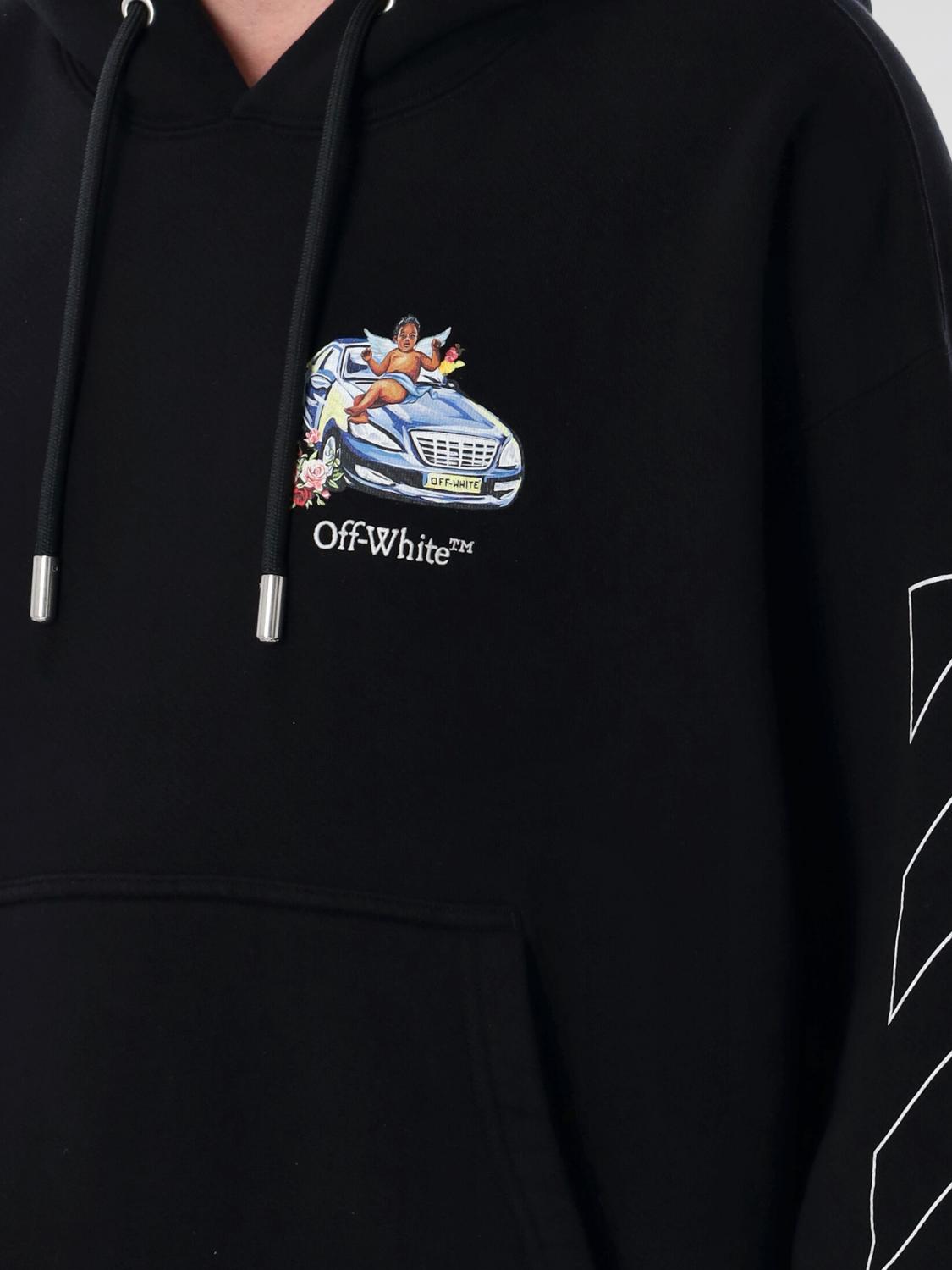 OFF-WHITE SUDADERA: Sudadera hombre Off-white, Negro - Img 3