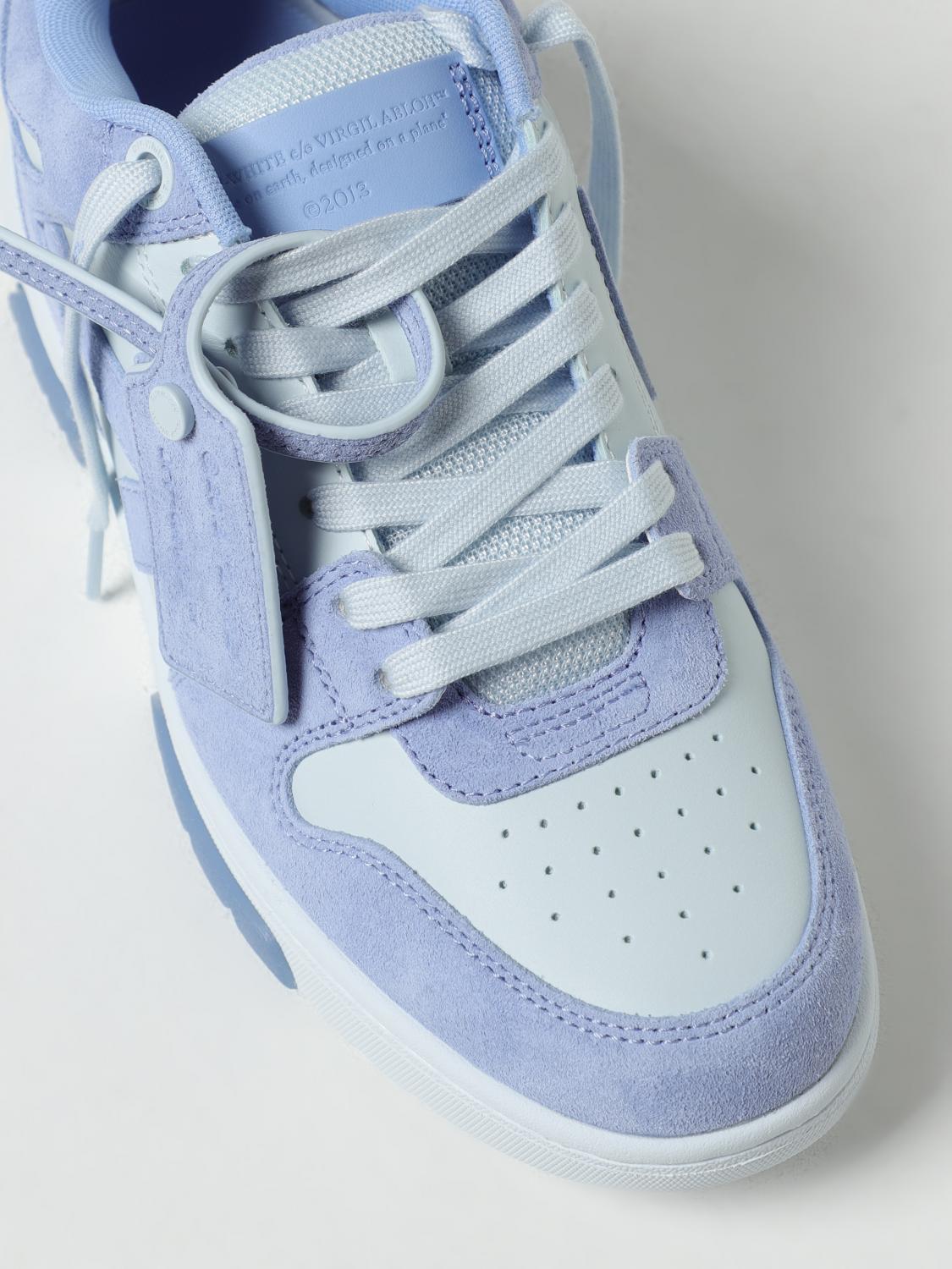 OFF-WHITE BASKETS: Baskets homme Off-white, Bleu - Img 4