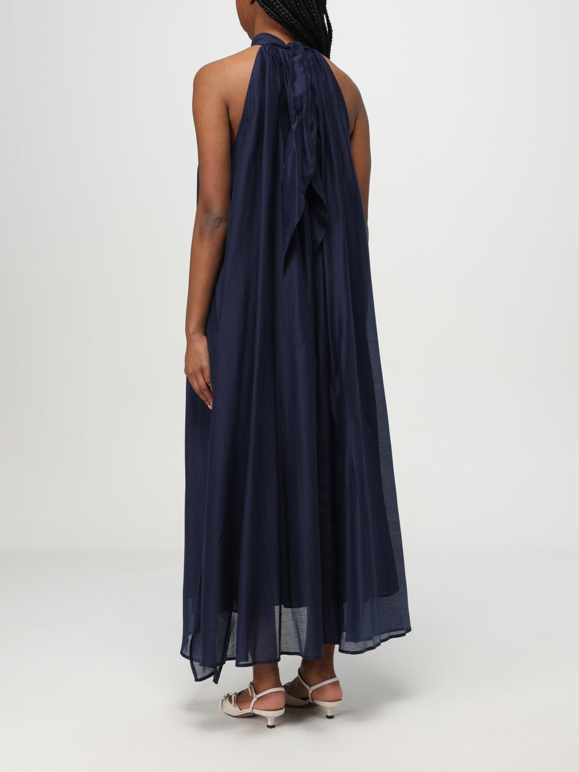 MEIMEIJ VESTIDO: Vestido mujer Meimeij, Azul Oscuro - Img 2