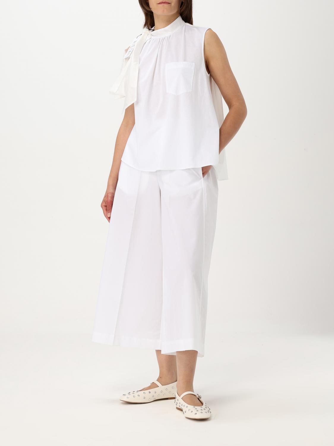 MEIMEIJ PANTS: Pants woman Meimeij, White - Img 2