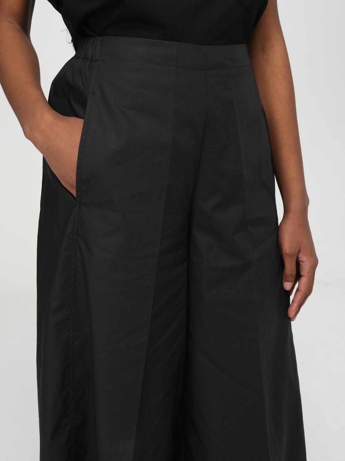 MEIMEIJ PANTALONI: Pantalone cropped Meimeij in cotone , Nero - Img 3