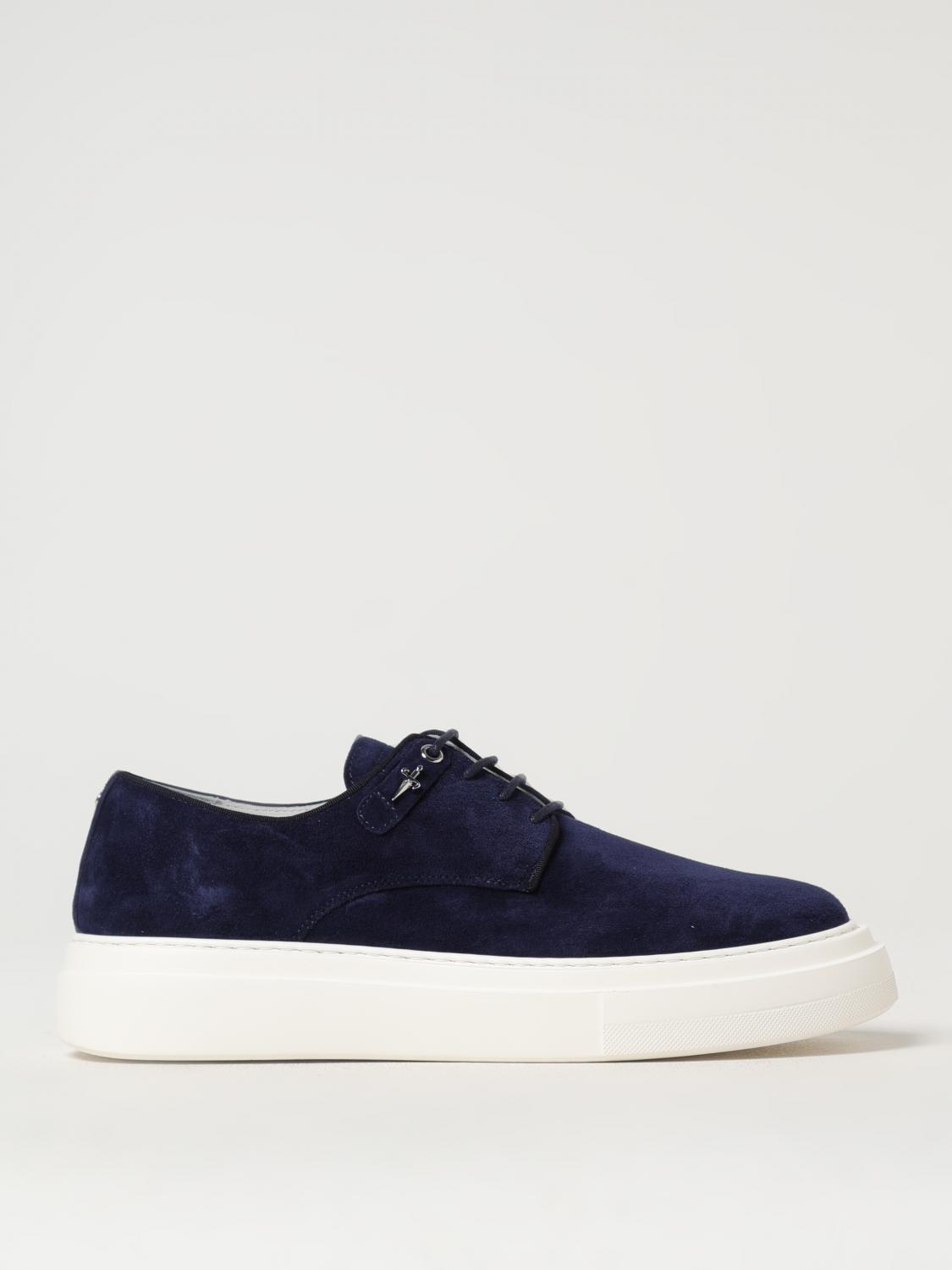 PACIOTTI SNEAKERS: Sneakers Paciotti in camoscio , Blue Navy - Img 1