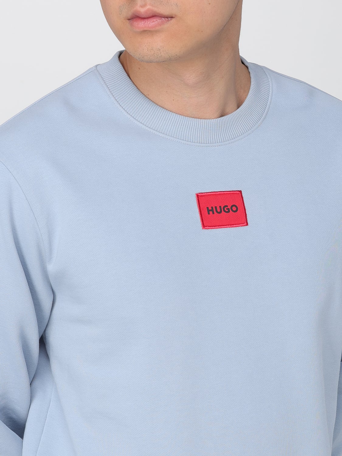 HUGO SUDADERA: Sudadera hombre Hugo, Azul Oscuro - Img 3