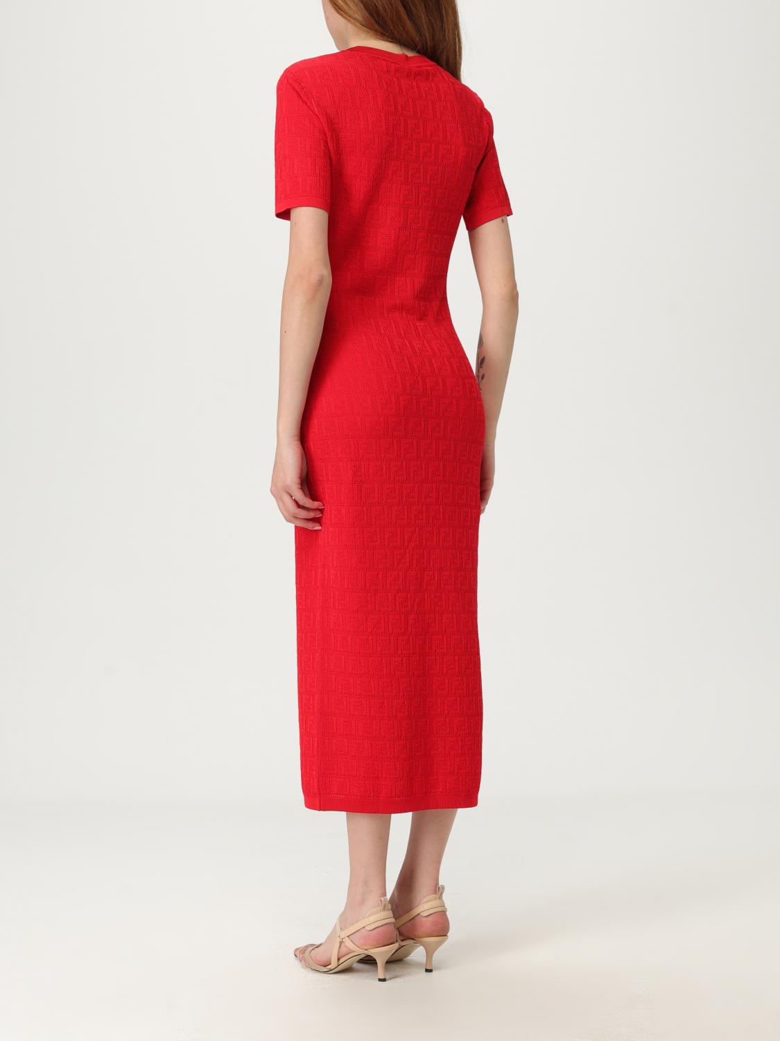 Fendi Dress woman - Red | FZDD59 AUZR | GIGLIO.COM Fendi Dress woman - Red | FZDD59 AUZR | GIGLIO.COM