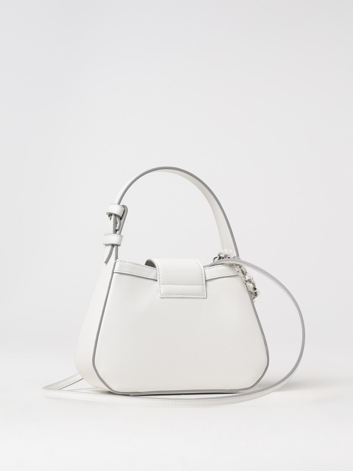 LAMARR BORSA A MANO: Borsa Teano in ecopelle buccia d'arancia Lamarr, Bianco - Img 2