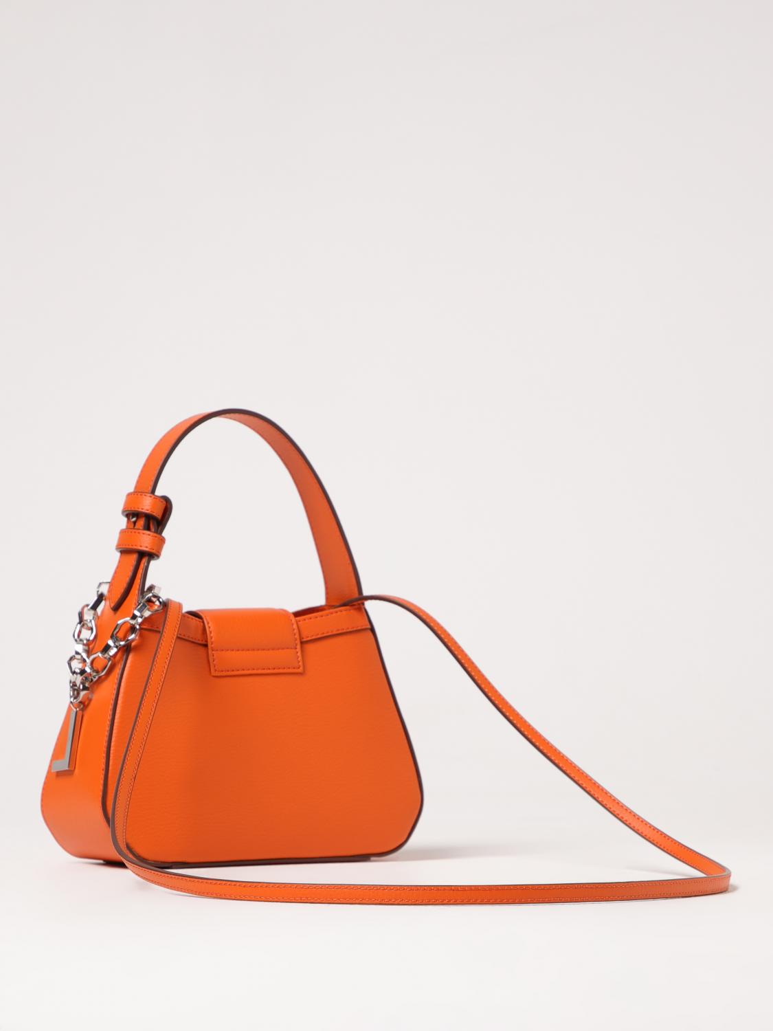 LAMARR BORSA A MANO: Borsa Teano in ecopelle buccia d'arancia Lamarr, Arancione - Img 2
