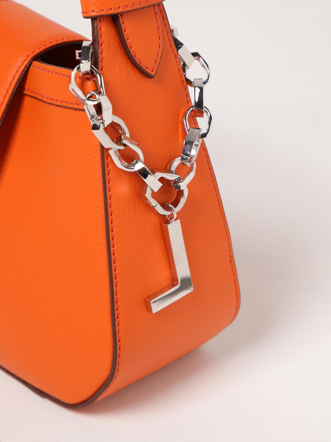 LAMARR BORSA A MANO: Borsa Teano in ecopelle buccia d'arancia Lamarr, Arancione - Img 3