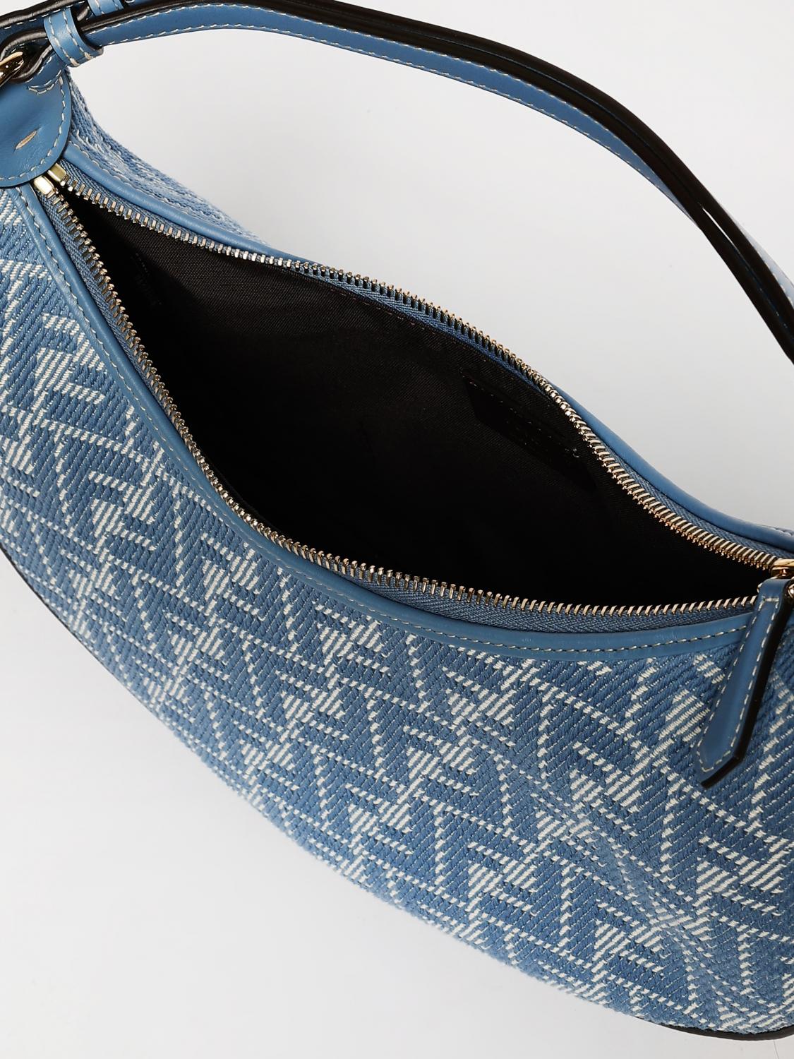 Fendi Shoulder bag woman - Blue | 8BR798 AUPX | GIGLIO.COM