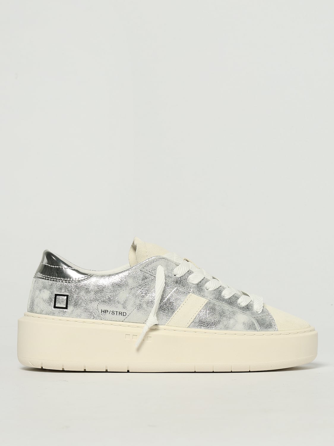 D.A.T.E. SNEAKERS: Sneakers damen D.a.t.e., Silber - Img 1