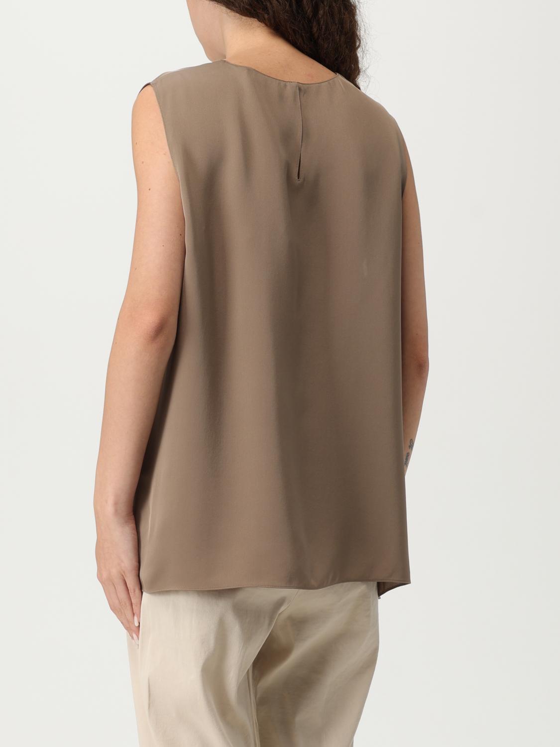 THEORY TOP: Top mujer Theory, Tórtola - Img 2