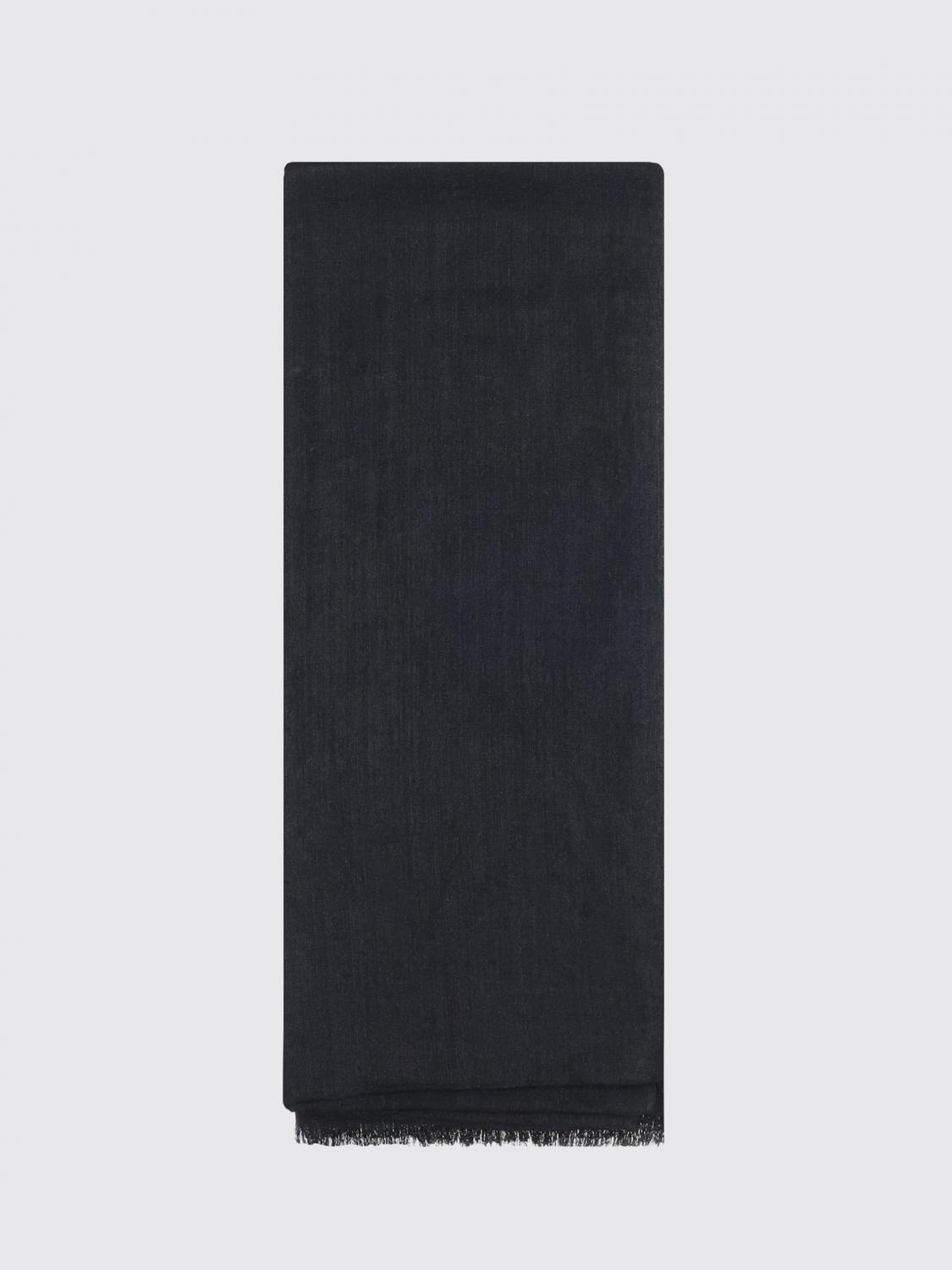 BRUNELLO CUCINELLI BUFANDA: Bufanda mujer Brunello Cucinelli, Negro - Img 1