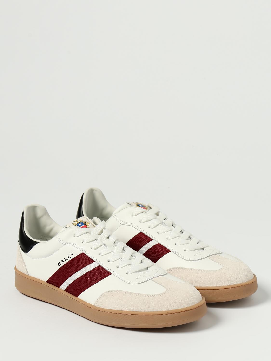 BALLY BASKETS: Baskets homme Bally, Blanc - Img 2