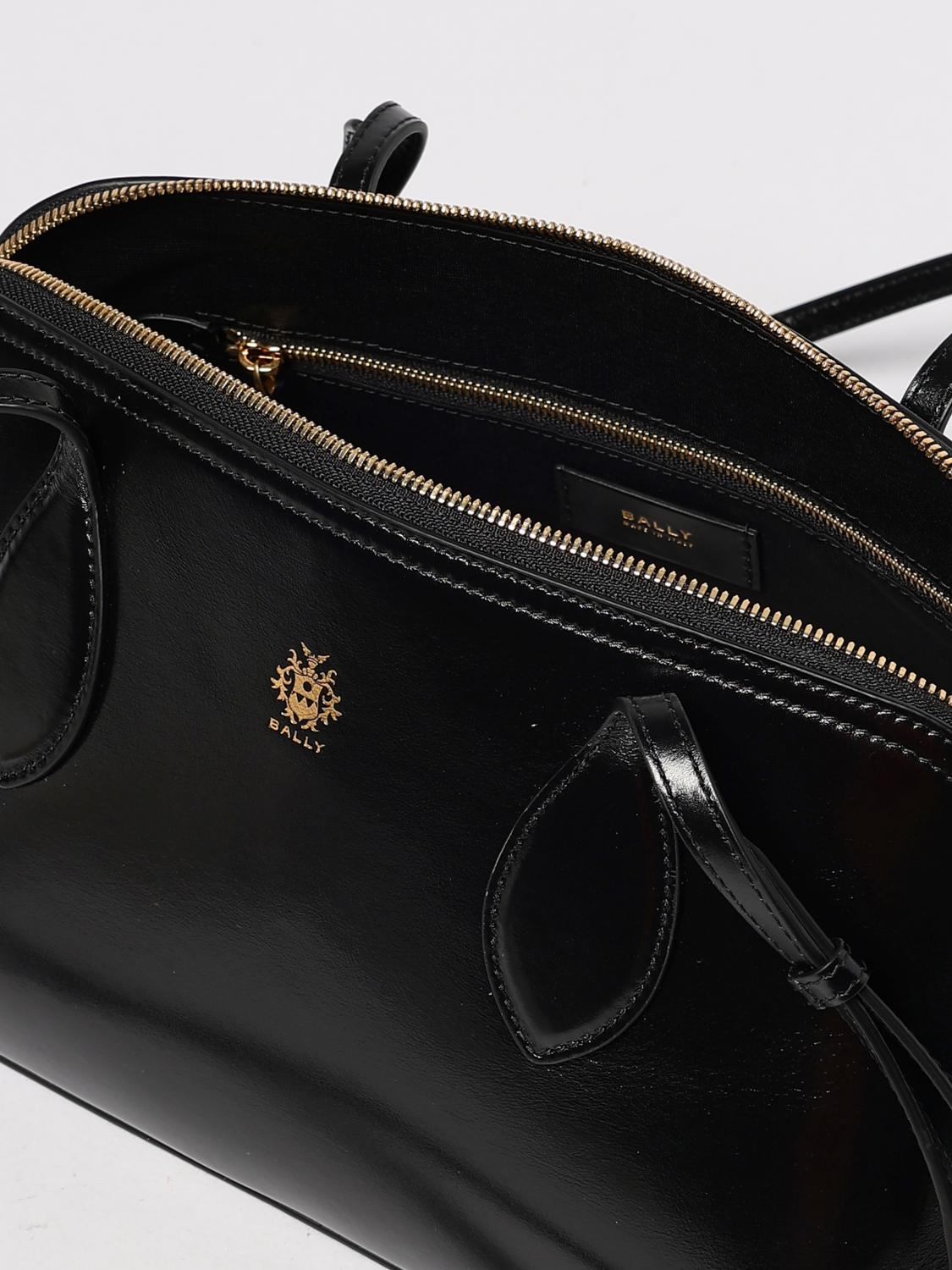 BALLY BOLSO DE HOMBRO: Bolso de hombro mujer Bally, Negro - Img 4