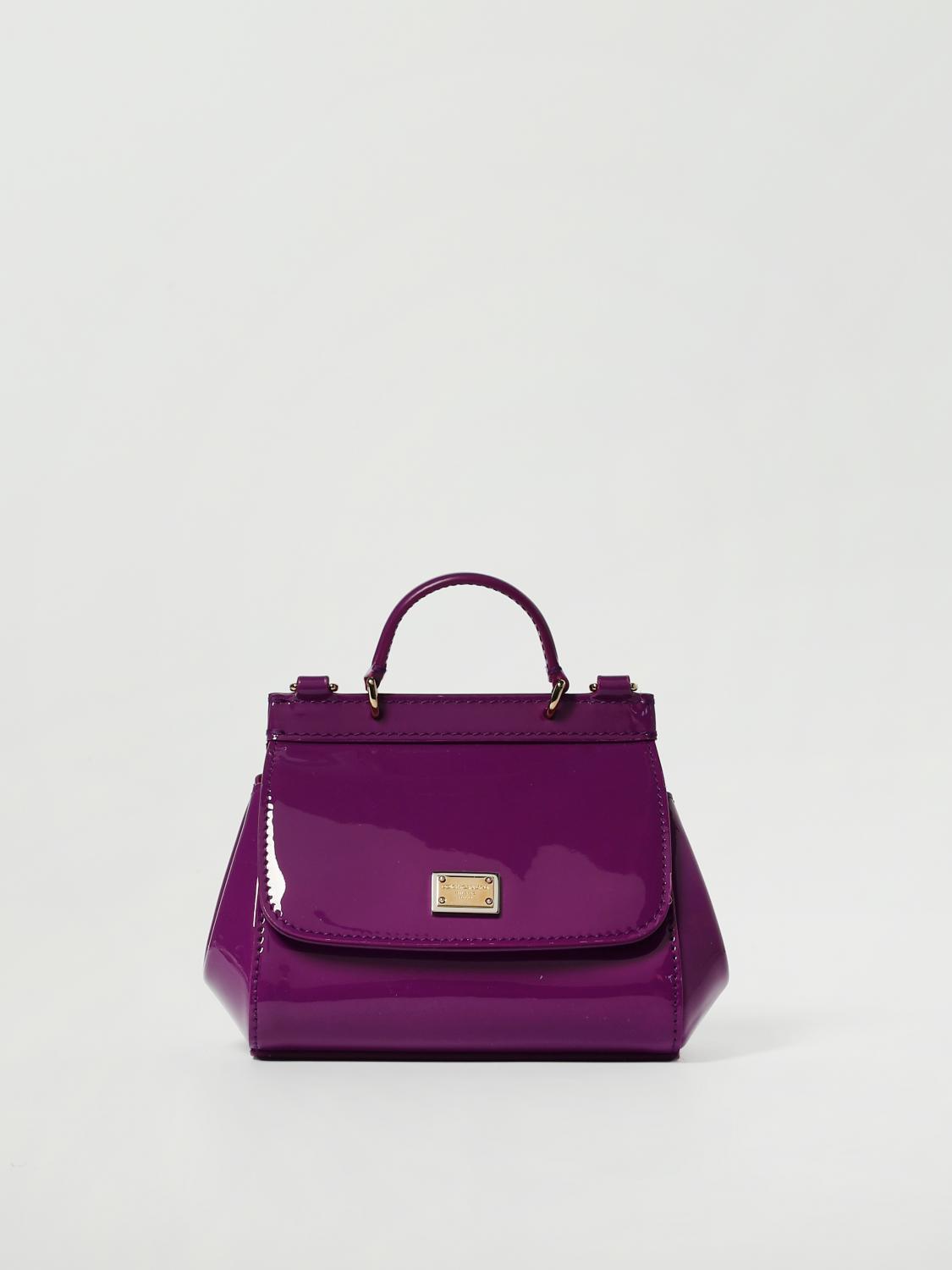 DOLCE & GABBANA TASCHE: Tasche kinder Dolce & Gabbana, Violett - Img 1