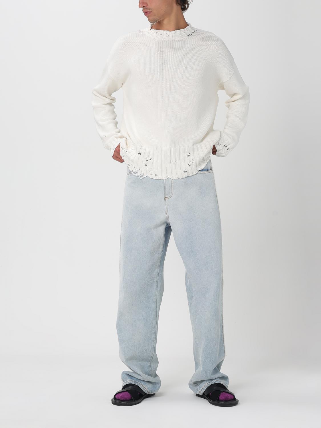 MARNI PULLOVER: Pullover herren Marni, Weiß - Img 2