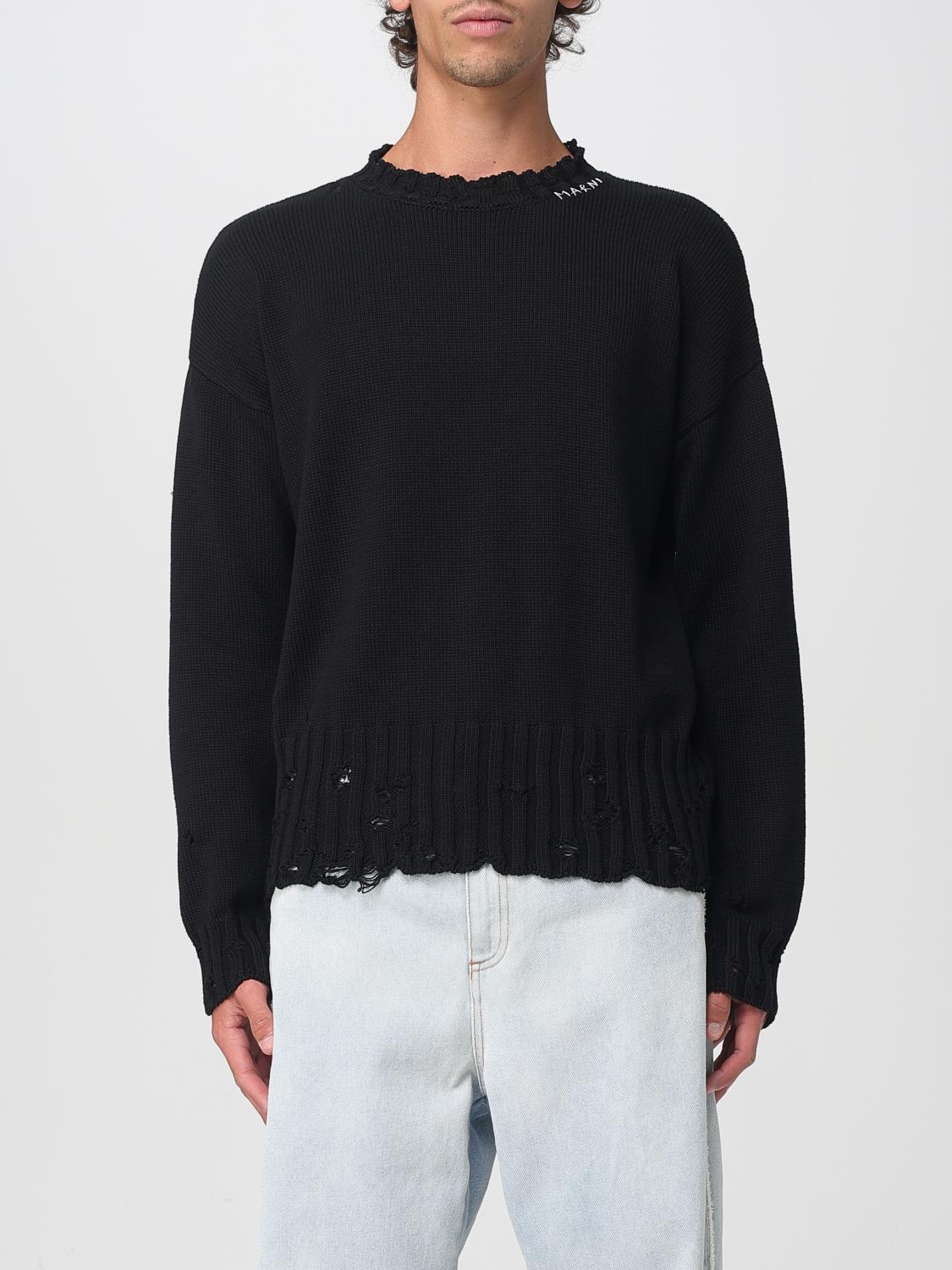 MARNI SWEATER: Sweater men Marni, Black - Img 1