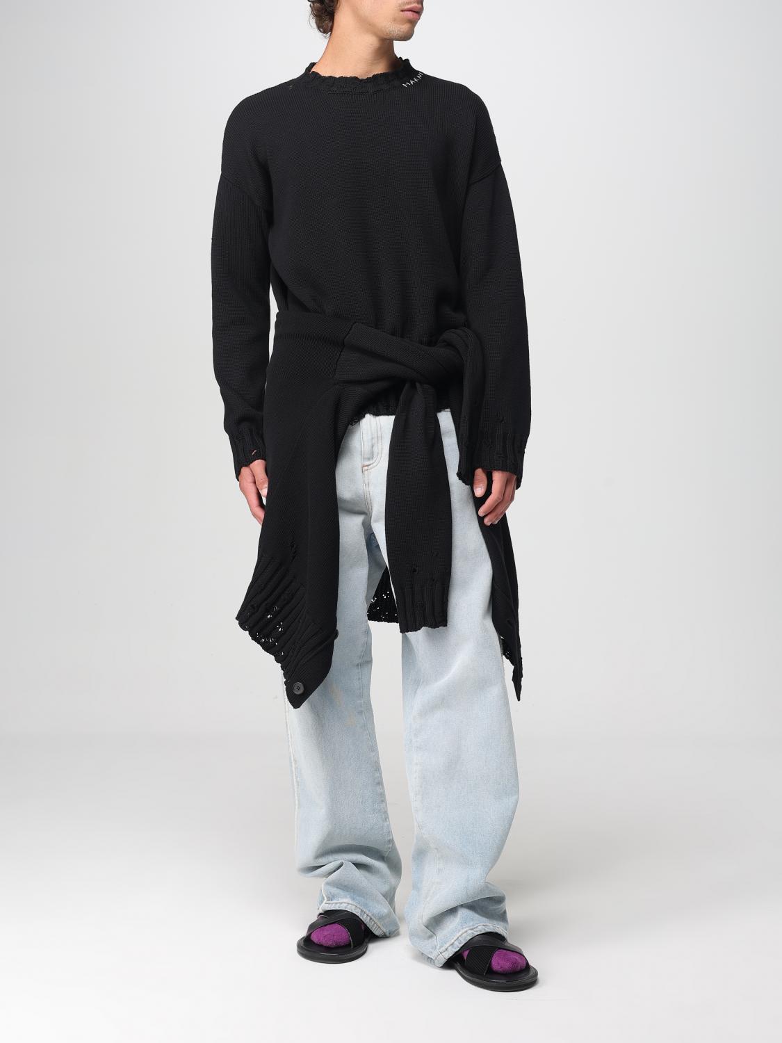 MARNI SWEATER: Sweater men Marni, Black - Img 2