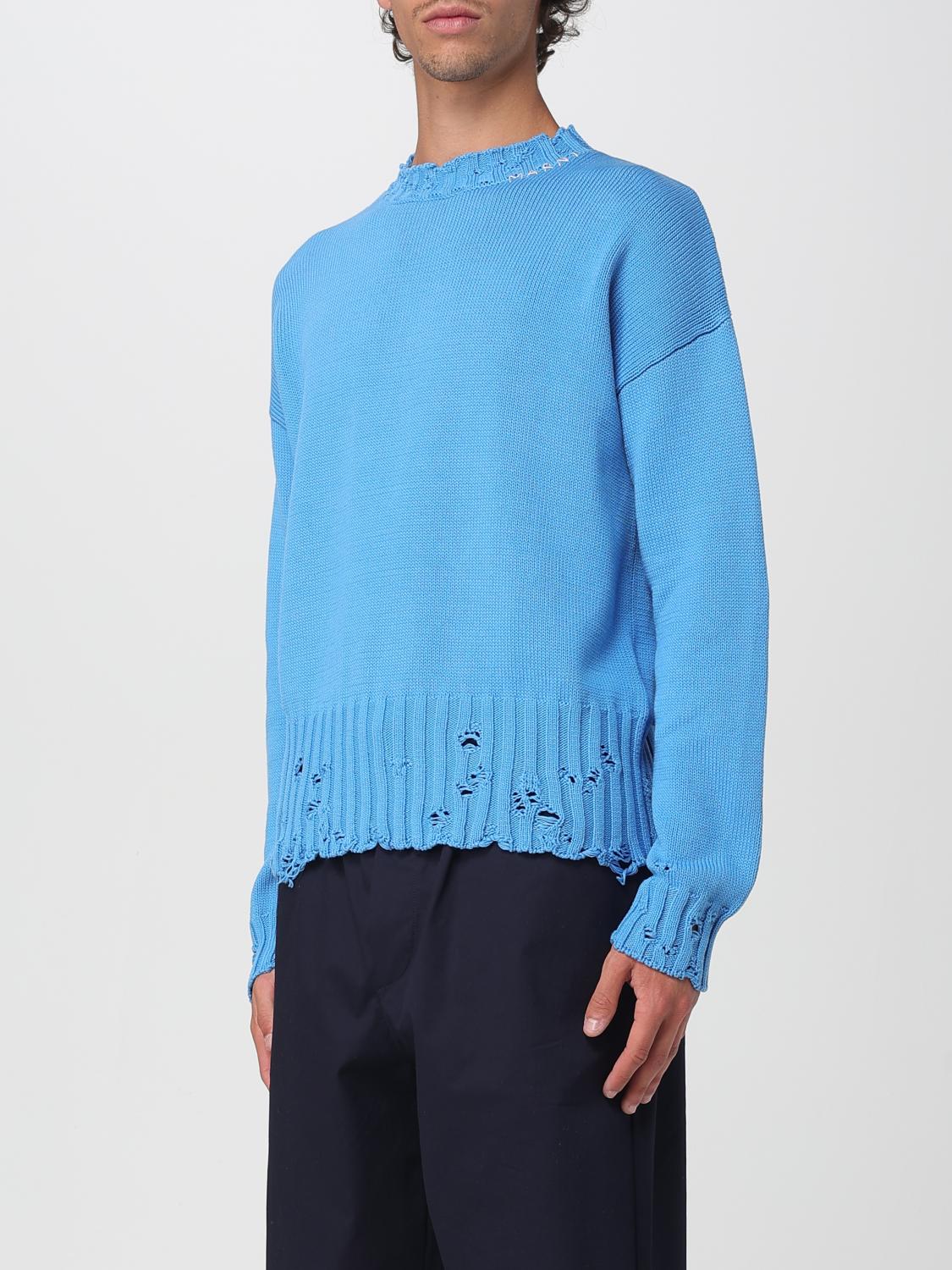 MARNI PULLOVER: Pullover herren Marni, Blau - Img 4