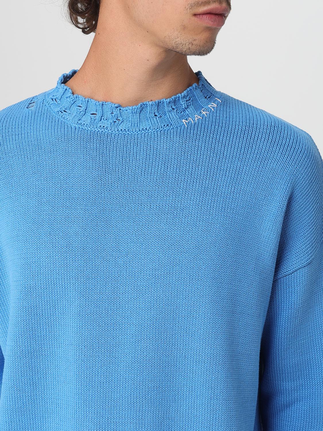 MARNI PULLOVER: Pullover herren Marni, Blau - Img 5