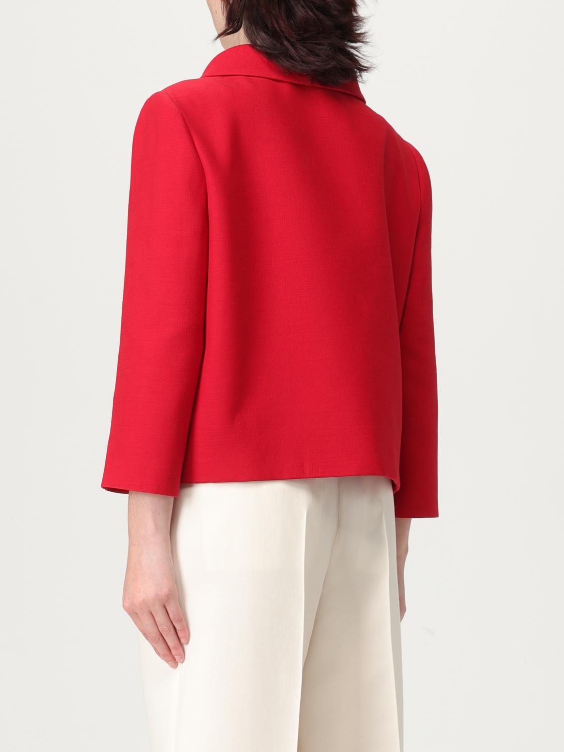 VALENTINO CHAQUETA: Americana mujer Valentino, Rojo - Img 2