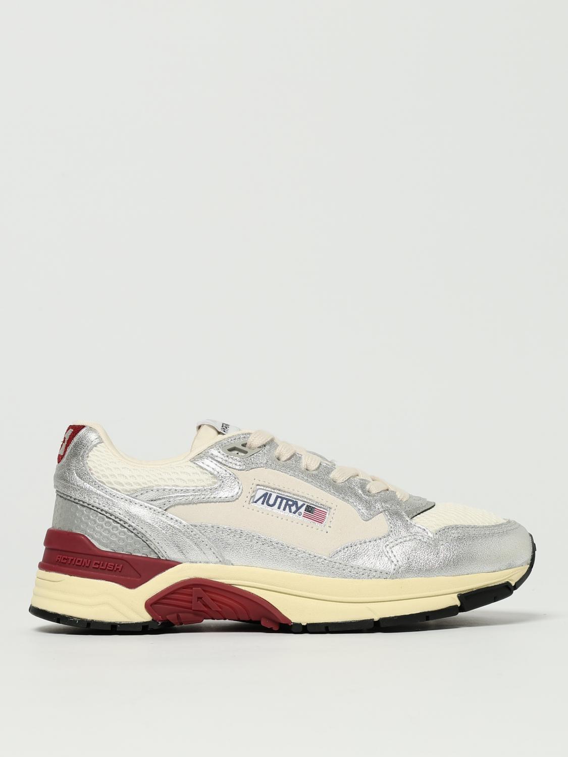 スニーカー AUTRY Woman Sneakers Silver HYLW EM03 AUTRY: Sneakers woman - Silver | Autry sneakers HYLW EM03