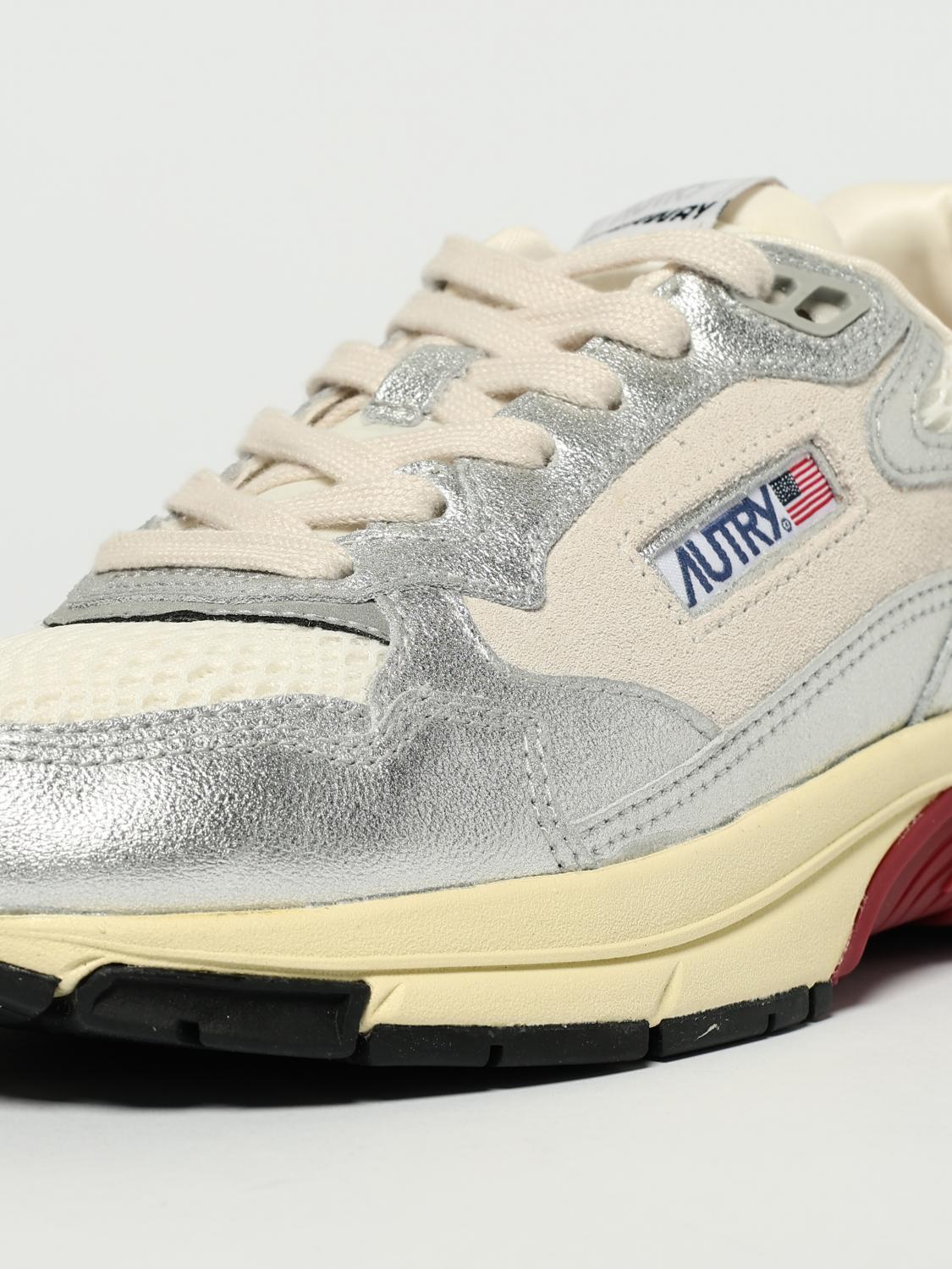 スニーカー AUTRY Woman Sneakers Silver HYLW EM03 AUTRY: Sneakers woman - Silver | Autry sneakers HYLW EM03