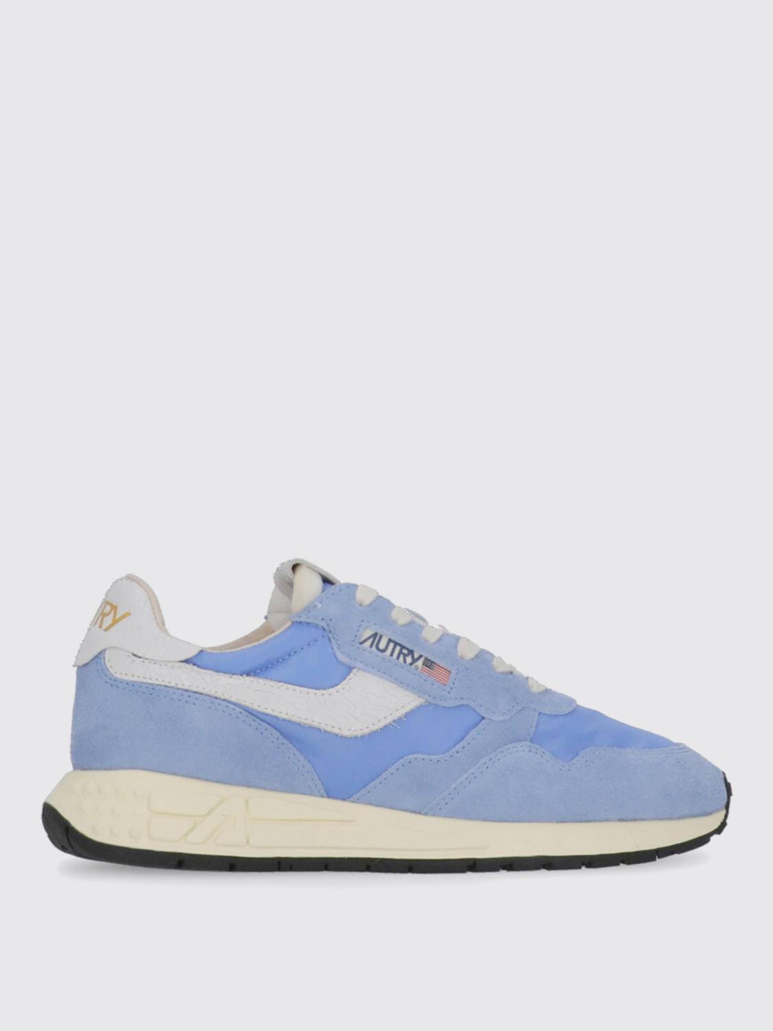 スニーカー AUTRY Woman Sneakers Gnawed Blue WWLW NC27 AUTRY: Sneakers woman - Gnawed Blue | Autry sneakers WWLW