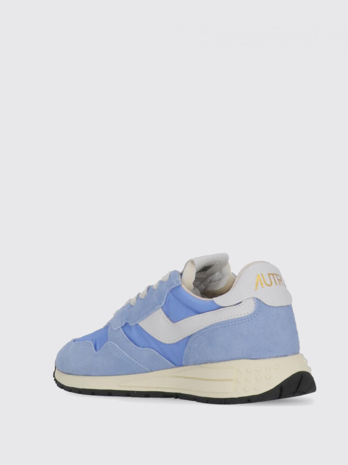 スニーカー AUTRY Woman Sneakers Gnawed Blue WWLW NC27 AUTRY: Sneakers woman - Gnawed Blue | Autry sneakers WWLW