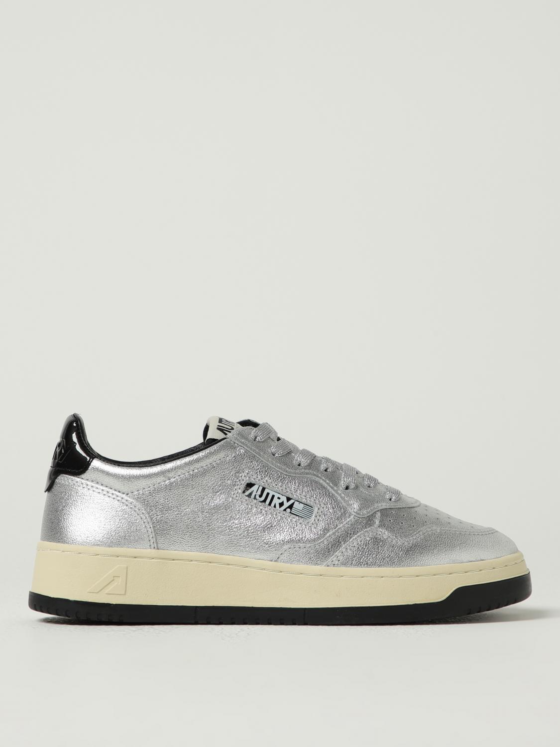 スニーカー AUTRY Woman Sneakers Silver AULW PA03 AUTRY: Sneakers woman - Silver | Autry sneakers AULW online